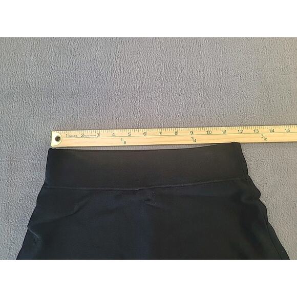 Zara Knit Black Skirting Skinny Leggings Small Goth Grunge Chic Weekend EUC - Picture 3 of 9